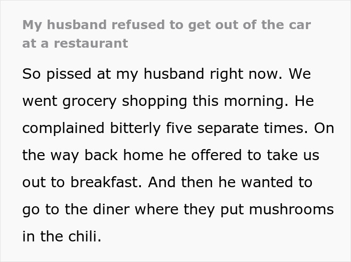 “It’s Of Course My Fault”: Woman Not In The Mood To Deal With High Maintenance Husband, Upsets Him