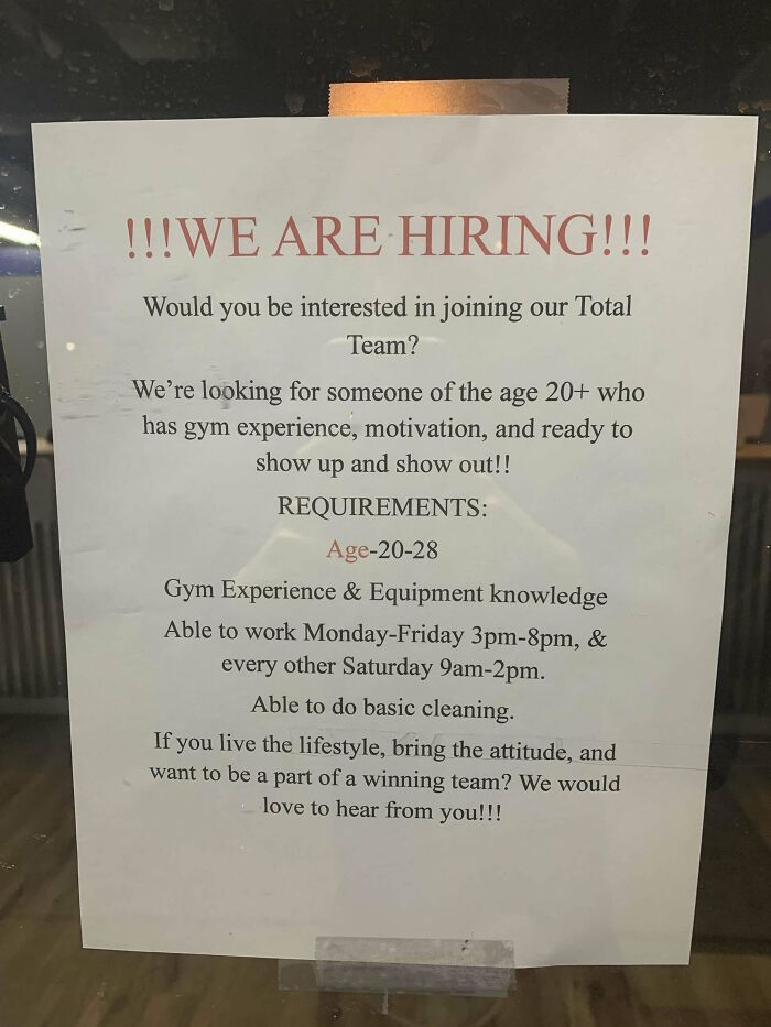 80 Job Listings With Requirements So Ridiculous People Walked Away Immediately (New Pics)