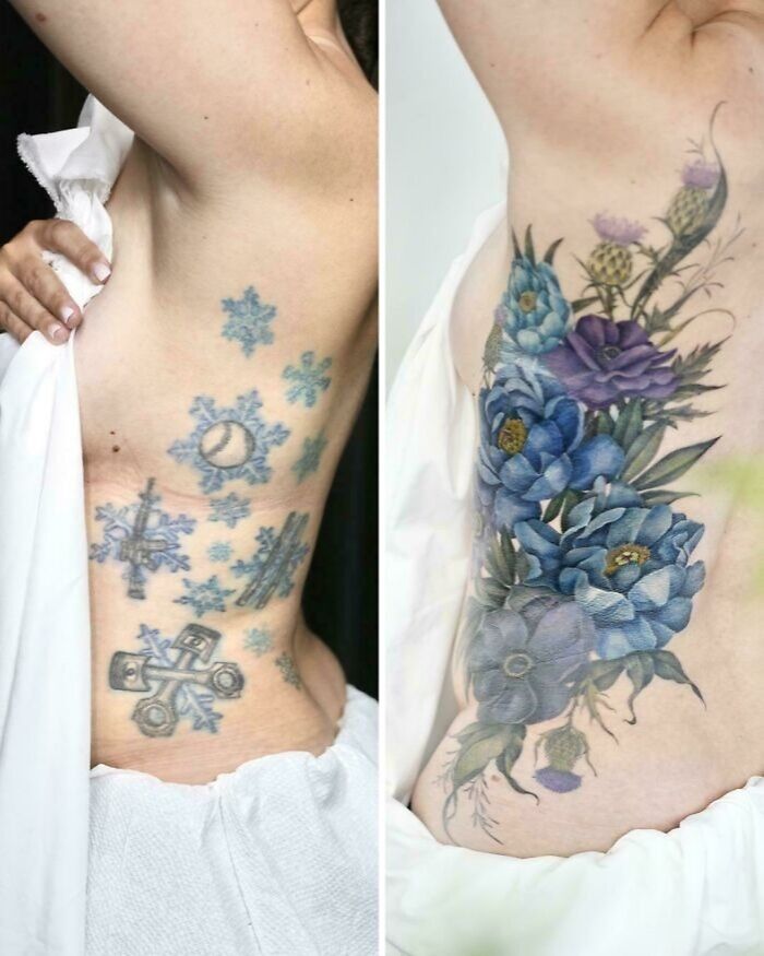 80 Tattoo Cover-Ups To Remind You To Think Before You Ink (New Pics)