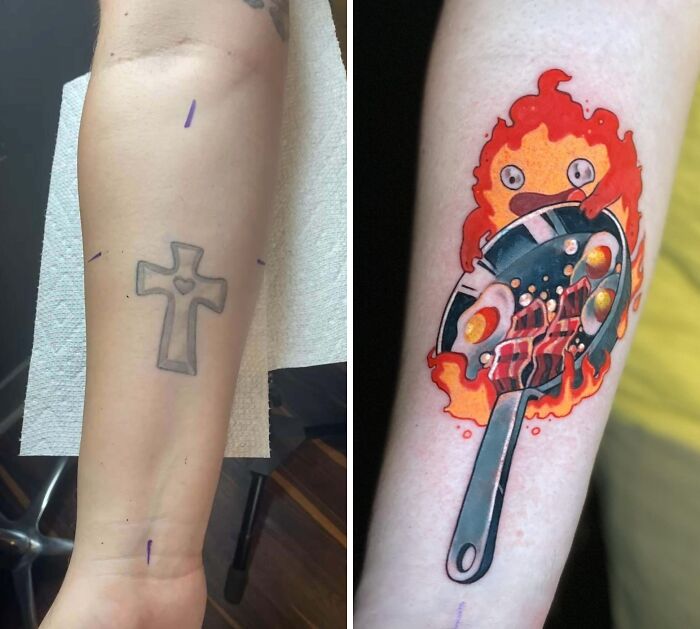 80 Tattoo Cover-Ups To Remind You To Think Before You Ink (New Pics)