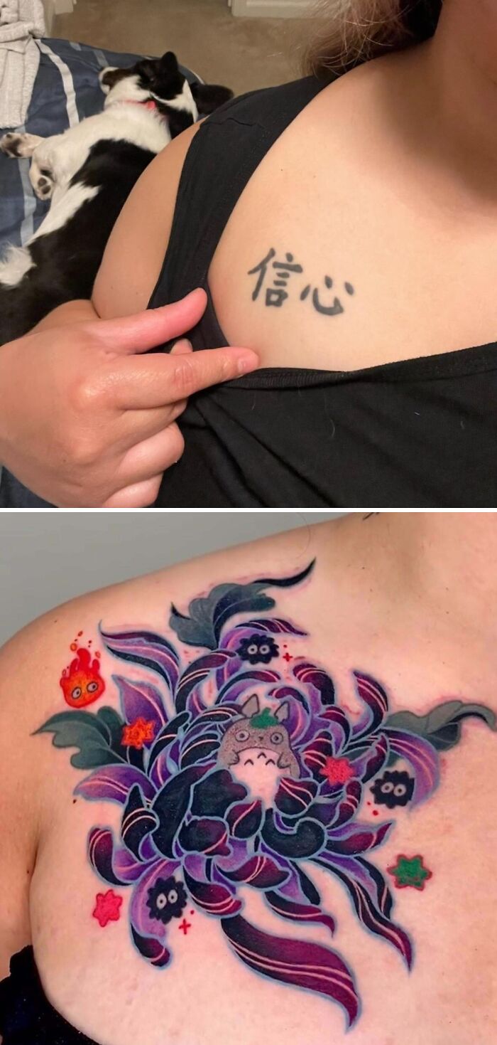 80 Tattoo Cover-Ups To Remind You To Think Before You Ink (New Pics)