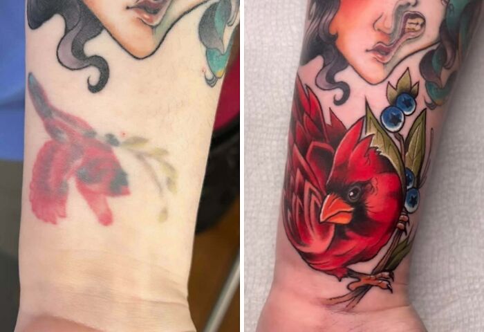 80 Tattoo Cover-Ups To Remind You To Think Before You Ink (New Pics)
