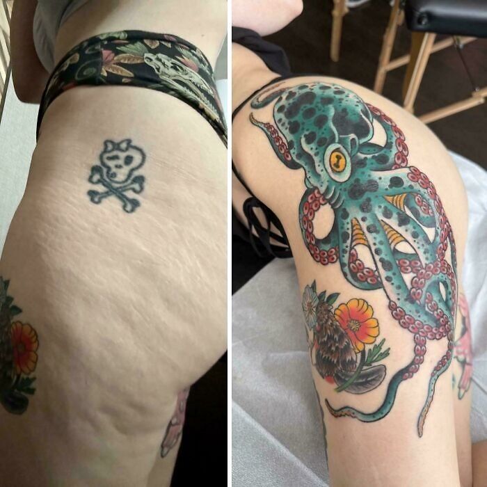 80 Tattoo Cover-Ups To Remind You To Think Before You Ink (New Pics)