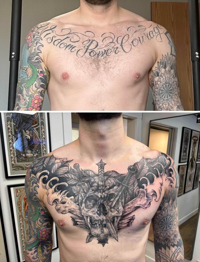 80 Tattoo Cover-Ups To Remind You To Think Before You Ink (New Pics)
