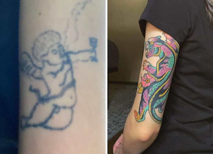 80 Tattoo Cover-Ups To Remind You To Think Before You Ink (New Pics)