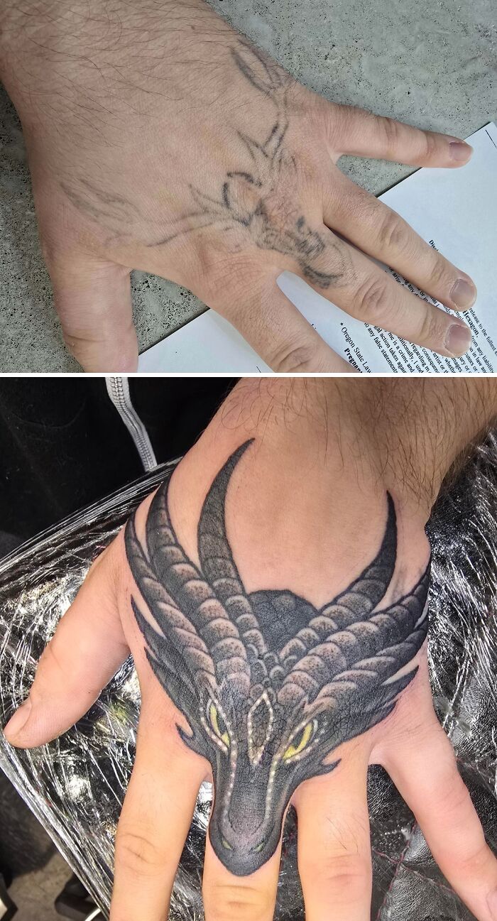 80 Tattoo Cover-Ups To Remind You To Think Before You Ink (New Pics)