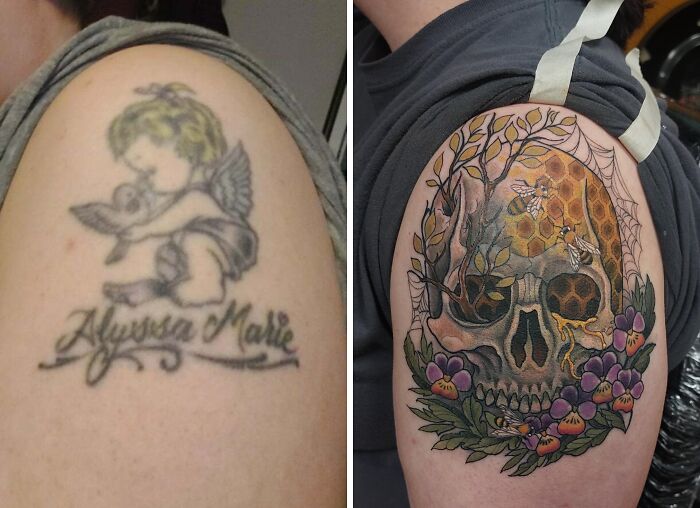 80 Tattoo Cover-Ups To Remind You To Think Before You Ink (New Pics)