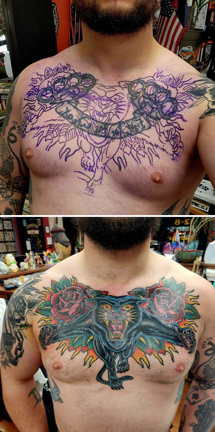 80 Tattoo Cover-Ups To Remind You To Think Before You Ink (New Pics)