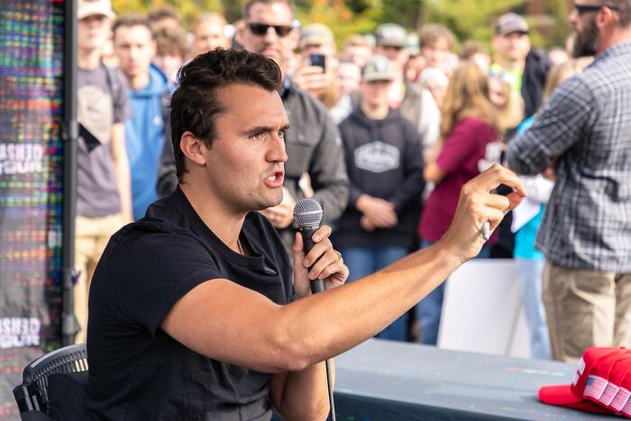Armed Impostor Claiming To Be Police Arrested At Charlie Kirk Memorial