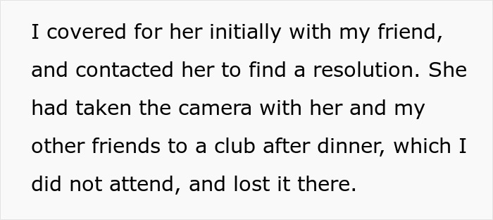 Man Catches A Friend Stealing His BF’s Camera, Confronts Her Only To Discover Her True Colors
