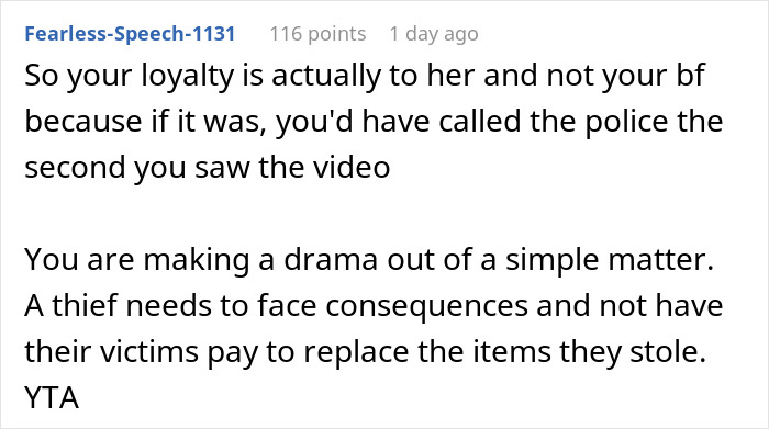 Man Catches A Friend Stealing His BF’s Camera, Confronts Her Only To Discover Her True Colors
