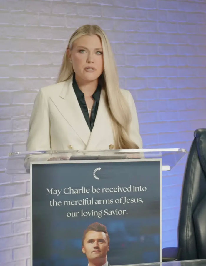 Charlie Kirk’s Widow Erika Says She Forgives Her Husband’s Assassin