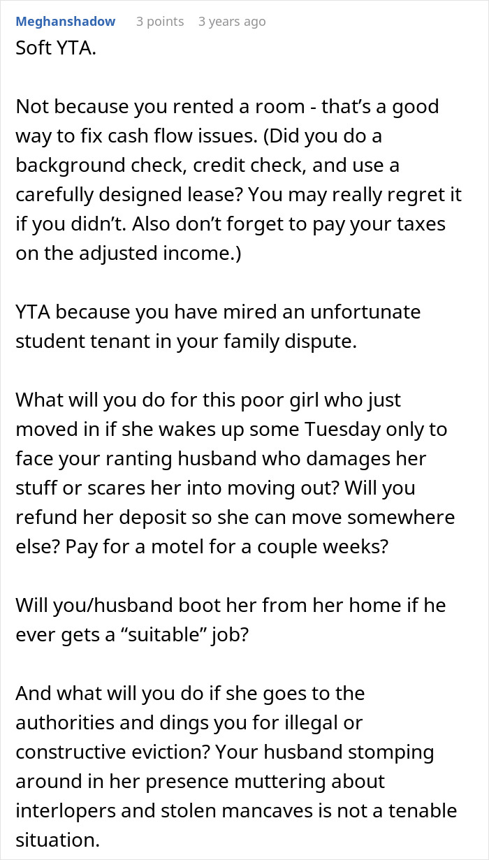 Woman Rents Out Husband’s “Man Cave” After He Refuses To Work Or Help Out