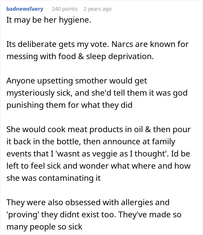 Woman Is Convinced Her Parents Are Trying To Poison Her, Wonders Whether She&#8217;s Going Insane