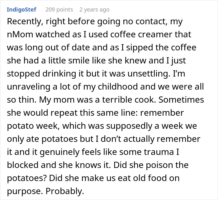 Woman Is Convinced Her Parents Are Trying To Poison Her, Wonders Whether She&#8217;s Going Insane
