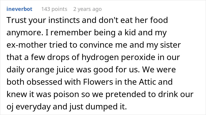 Woman Is Convinced Her Parents Are Trying To Poison Her, Wonders Whether She&#8217;s Going Insane