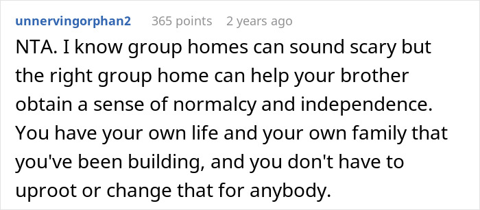 Woman Refuses To House Special-Needs Sibling After Losing Parents, Chooses A Controversial Solution