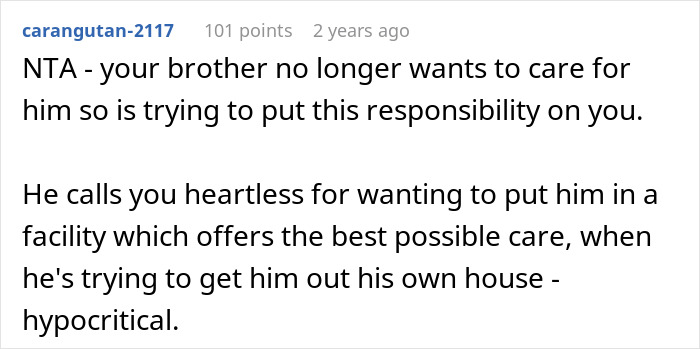 Woman Refuses To House Special-Needs Sibling After Losing Parents, Chooses A Controversial Solution