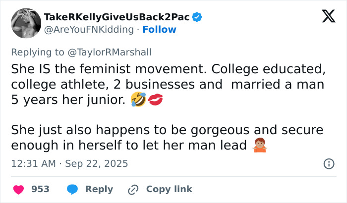&#8220;That Speech Shook The World&#8221;: Erika Kirk Accused Of Ending Feminism During Husband&#8217;s Funeral