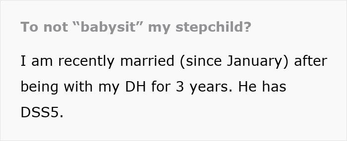 Stepmom Resents Being The Main Babysitter For Stepson Most Of The Time, Hubby Doesn&#8217;t Realize