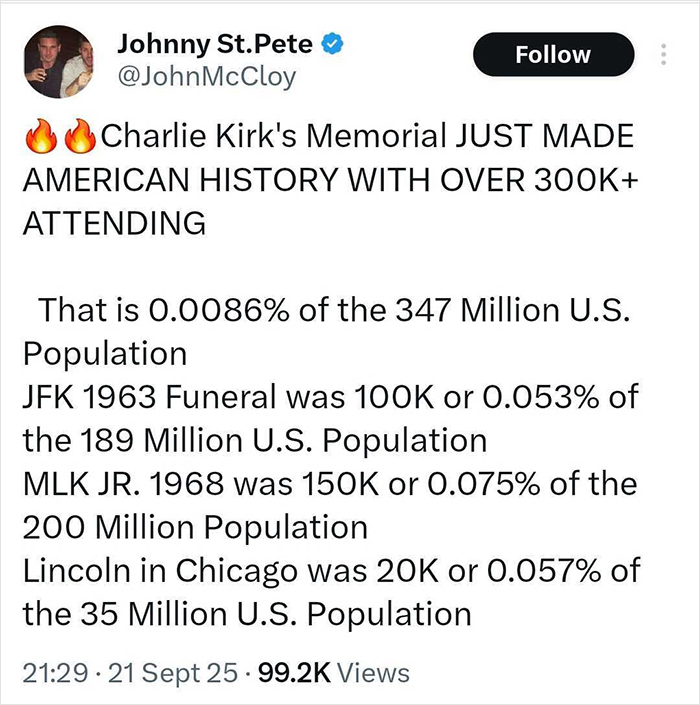 Plenty Of Public Figures Attended Charlie Kirk&#8217;s Funeral, And Gave Controversial Speeches