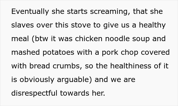 “I Won”: Woman Finds A Way To Be Permanently Uninvited From MIL’s Dinners With Spoiled Food