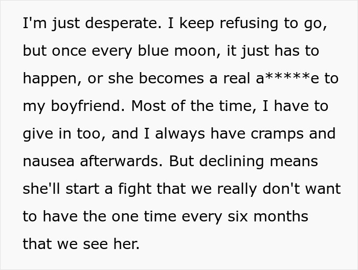 “I Won”: Woman Finds A Way To Be Permanently Uninvited From MIL’s Dinners With Spoiled Food
