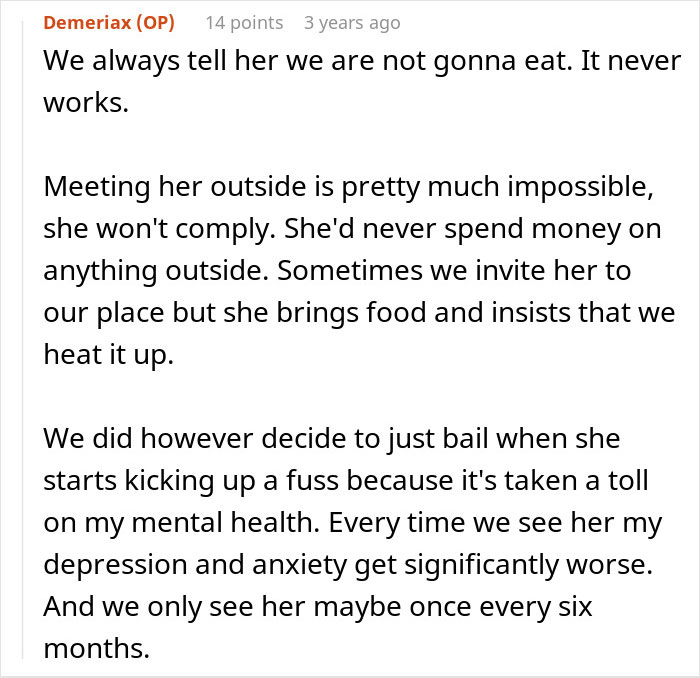 “I Won”: Woman Finds A Way To Be Permanently Uninvited From MIL’s Dinners With Spoiled Food