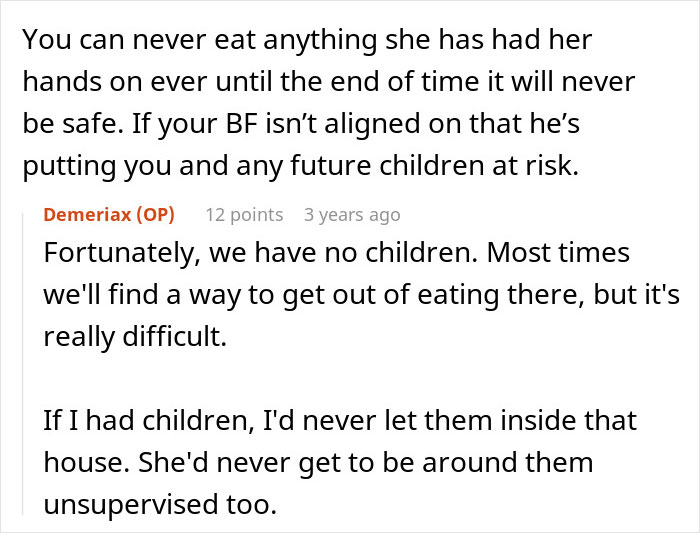 “I Won”: Woman Finds A Way To Be Permanently Uninvited From MIL’s Dinners With Spoiled Food