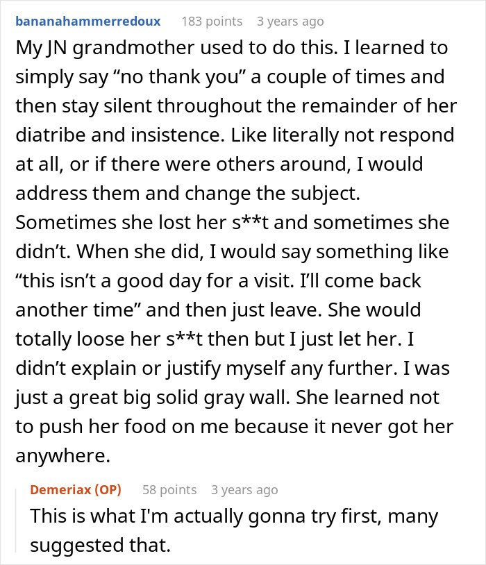“I Won”: Woman Finds A Way To Be Permanently Uninvited From MIL’s Dinners With Spoiled Food