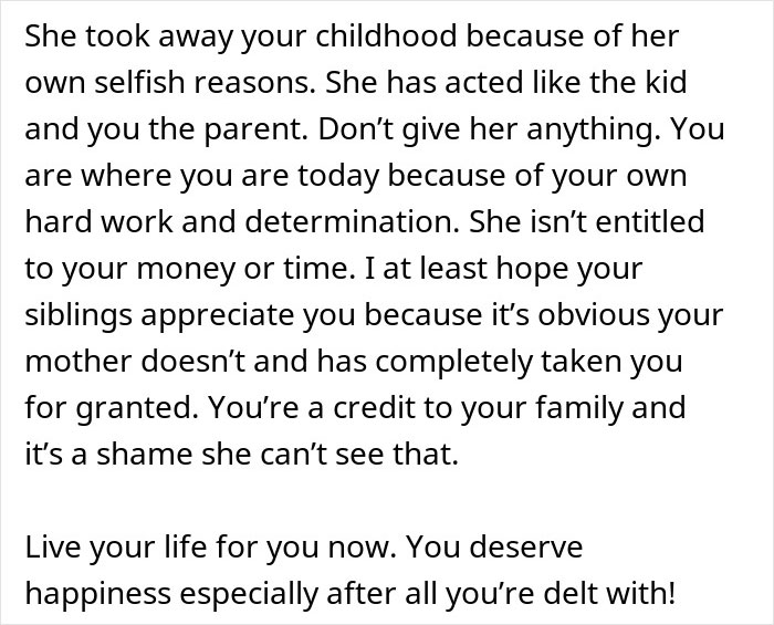 Eldest Daughter Raises 7 Siblings And Doesn’t Even Get A ‘Thank You’, Refuses To Share Her Wealth