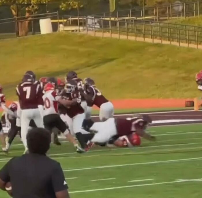 Teen Footballer&#8217;s Spine Fractured After Devastating Body Splash Caught On Video
