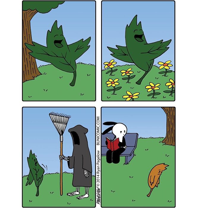 23 Grim Reaper Comics That Are Much More Wholesome Than You’d Expect