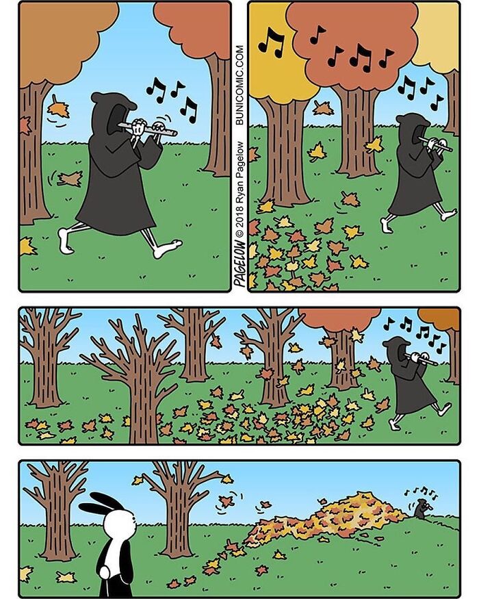 23 Grim Reaper Comics That Are Much More Wholesome Than You’d Expect