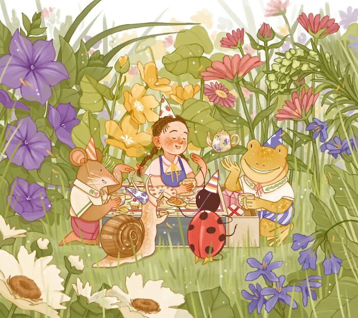 This Italian Artist Creates Gentle And Charming Illustrations That Feel Like A Warm Hug (40 Pics)