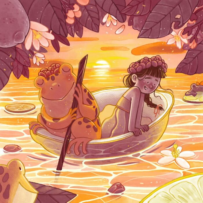 This Italian Artist Creates Gentle And Charming Illustrations That Feel Like A Warm Hug (40 Pics)