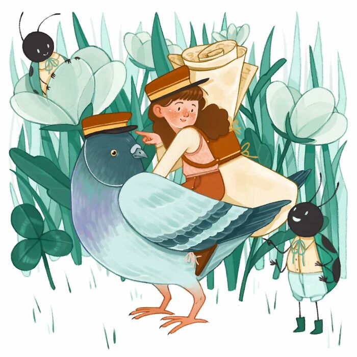 This Italian Artist Creates Gentle And Charming Illustrations That Feel Like A Warm Hug (40 Pics)