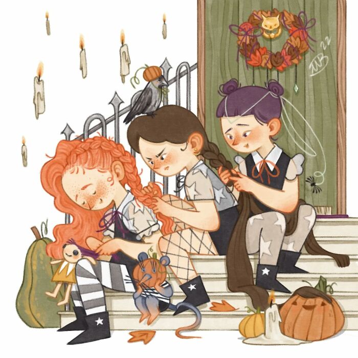 This Italian Artist Creates Gentle And Charming Illustrations That Feel Like A Warm Hug (40 Pics)
