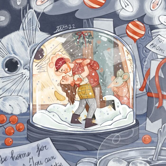 This Italian Artist Creates Gentle And Charming Illustrations That Feel Like A Warm Hug (40 Pics)