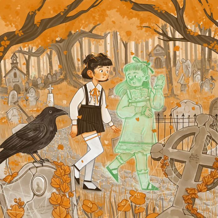 This Italian Artist Creates Gentle And Charming Illustrations That Feel Like A Warm Hug (40 Pics)