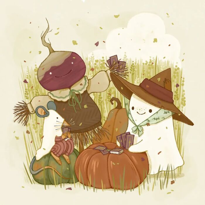 This Italian Artist Creates Gentle And Charming Illustrations That Feel Like A Warm Hug (40 Pics)