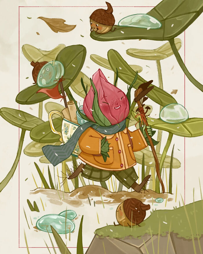 This Italian Artist Creates Gentle And Charming Illustrations That Feel Like A Warm Hug (40 Pics)