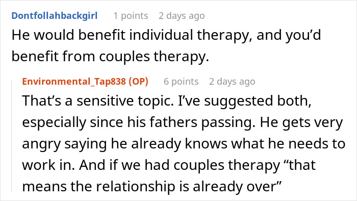 Man Defends Mommy Dearest Who Keeps Insulting His Wife, She&#8217;s Sick Of The Whole Twisted Family