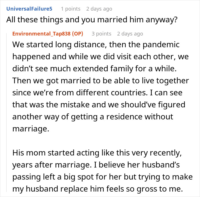 Man Defends Mommy Dearest Who Keeps Insulting His Wife, She&#8217;s Sick Of The Whole Twisted Family