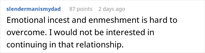 Man Defends Mommy Dearest Who Keeps Insulting His Wife, She&#8217;s Sick Of The Whole Twisted Family