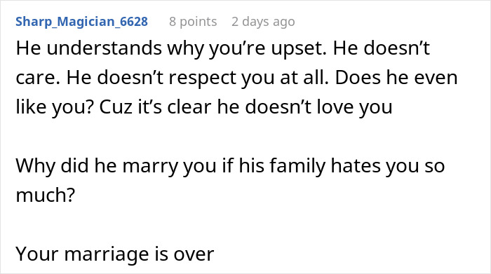 Man Defends Mommy Dearest Who Keeps Insulting His Wife, She&#8217;s Sick Of The Whole Twisted Family