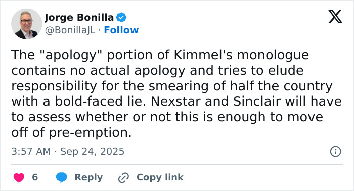 Jimmy Kimmel Offers Tearful Apology For Charlie Kirk Statements Despite Claims He Wouldn&#8217;t