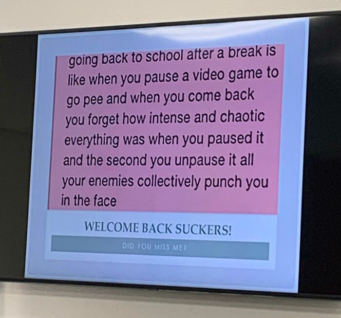 80 Funny Teachers Who Deserve An A+ For Their Sense Of Humor (New Pics)