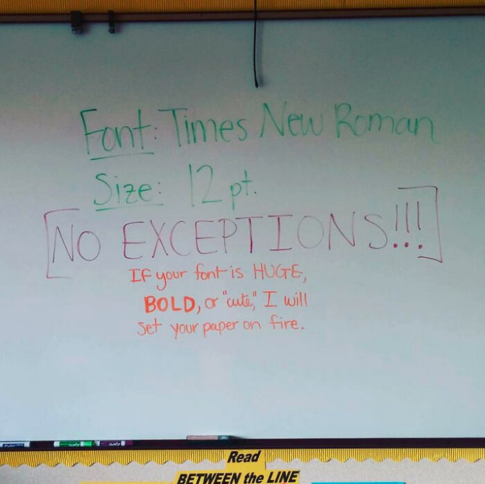 80 Funny Teachers Who Deserve An A+ For Their Sense Of Humor (New Pics)
