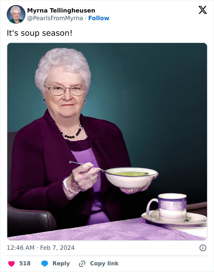Internet’s Funniest ‘Grandma’ Drops Jokes Sharper Than Her Knitting Needles (85 New Pics)